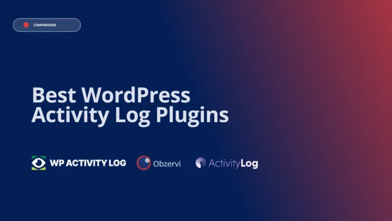 Best WordPress Activity Log Plugins