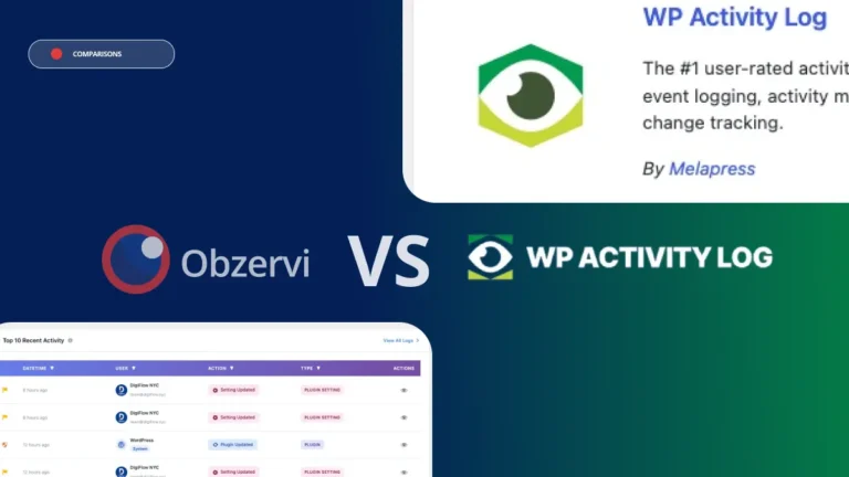 Obzervi Vs Wp Activity Log